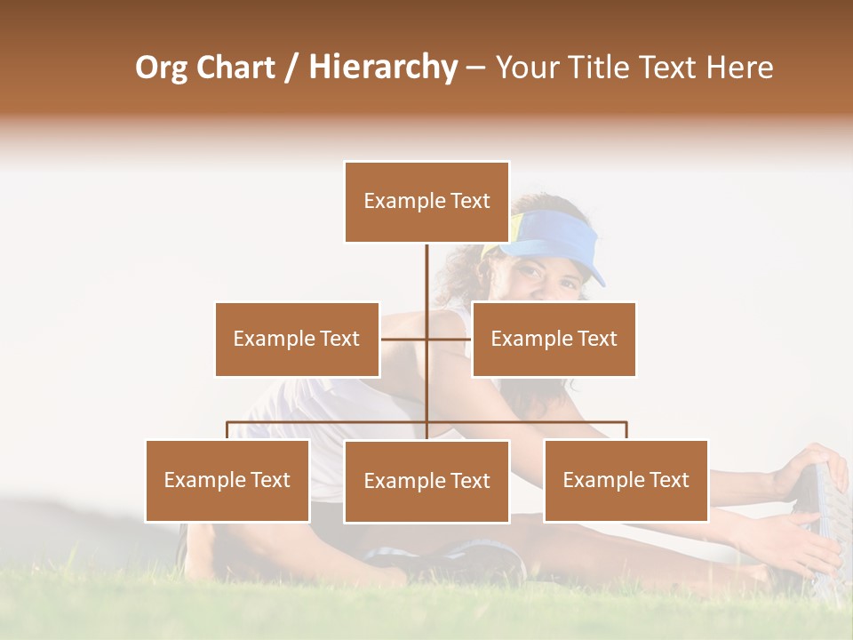 Natural Sport Exercise PowerPoint Template