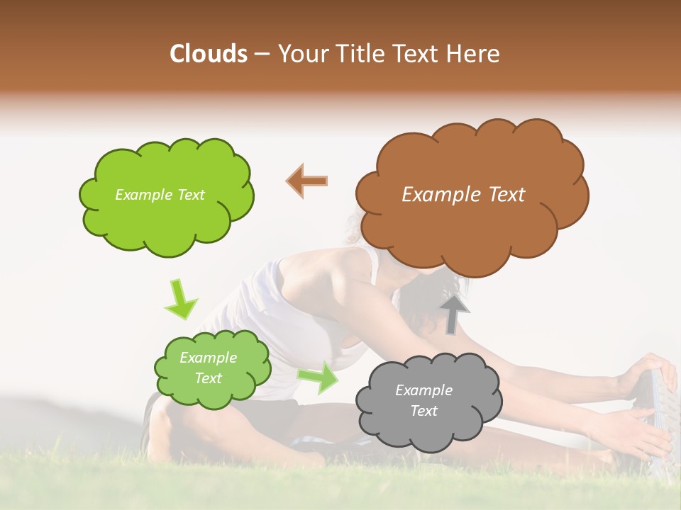 Natural Sport Exercise PowerPoint Template