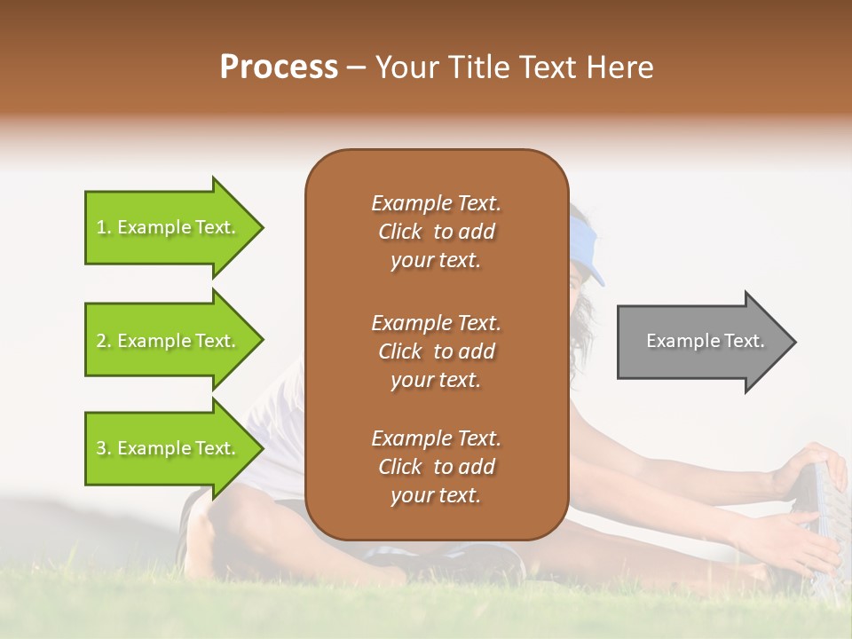 Natural Sport Exercise PowerPoint Template