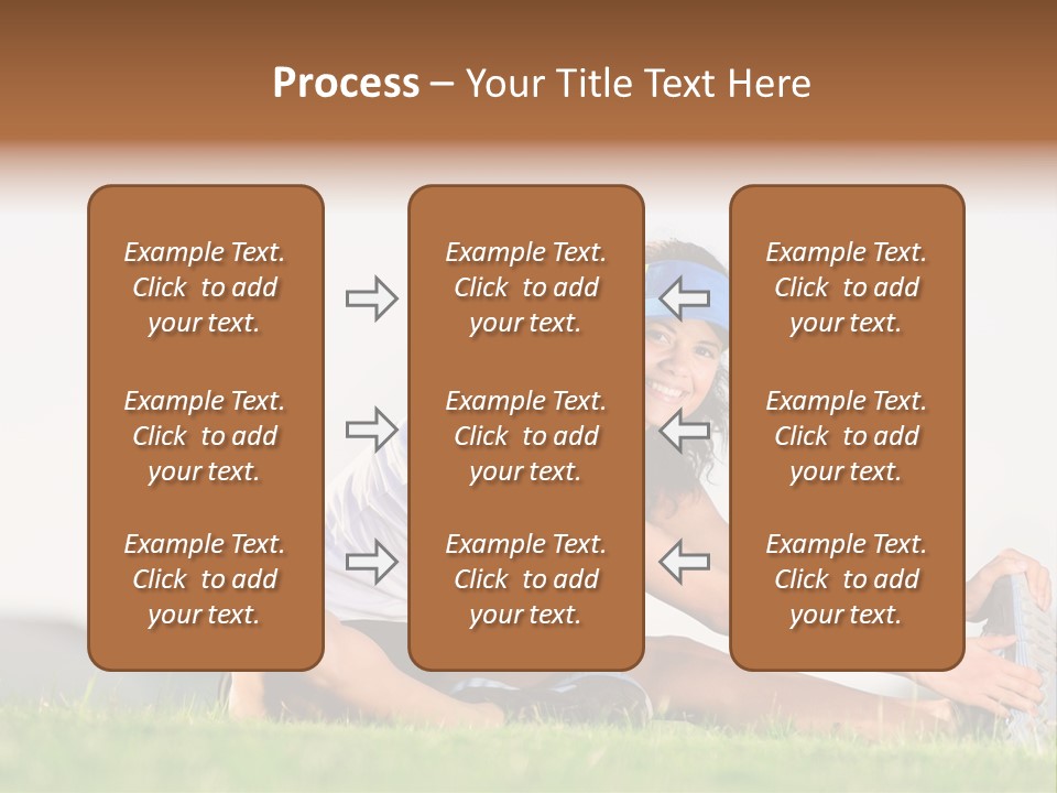 Natural Sport Exercise PowerPoint Template