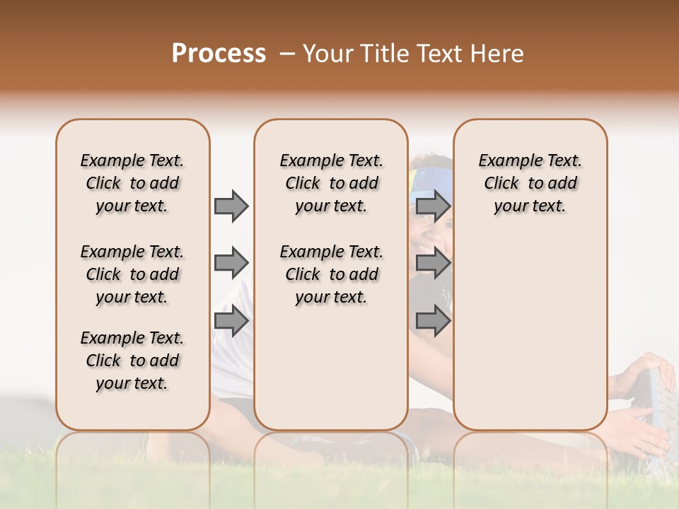 Natural Sport Exercise PowerPoint Template