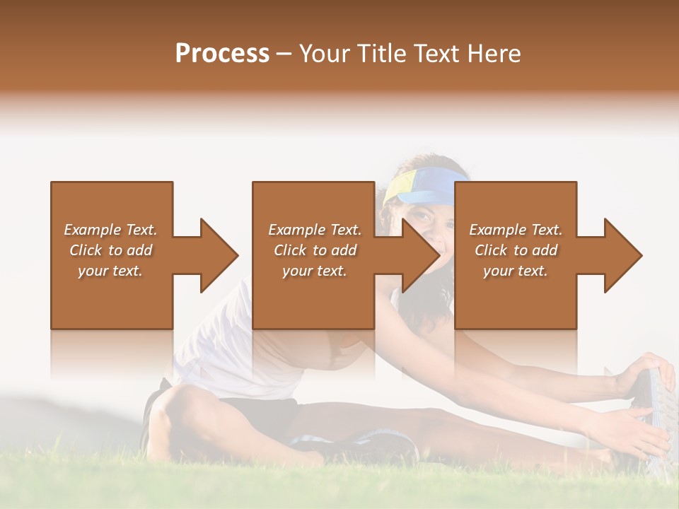 Natural Sport Exercise PowerPoint Template