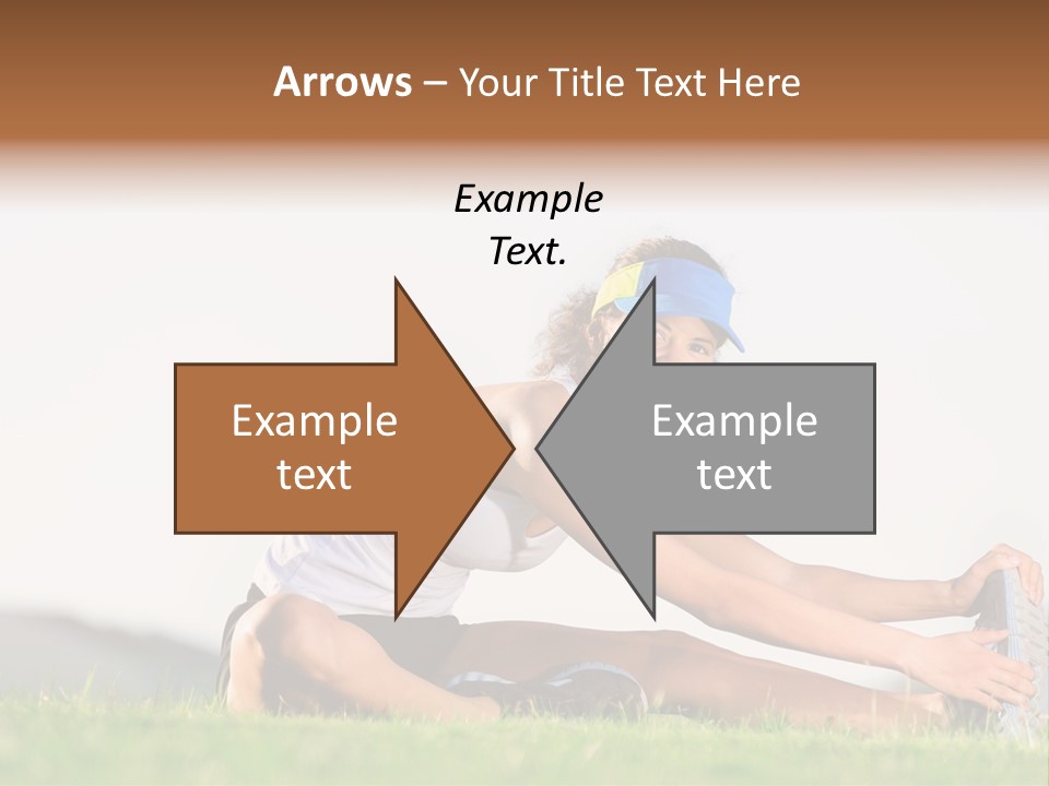 Natural Sport Exercise PowerPoint Template