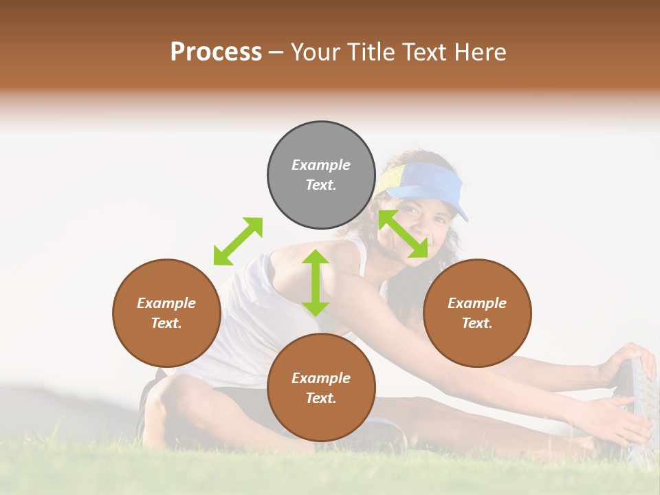 Natural Sport Exercise PowerPoint Template