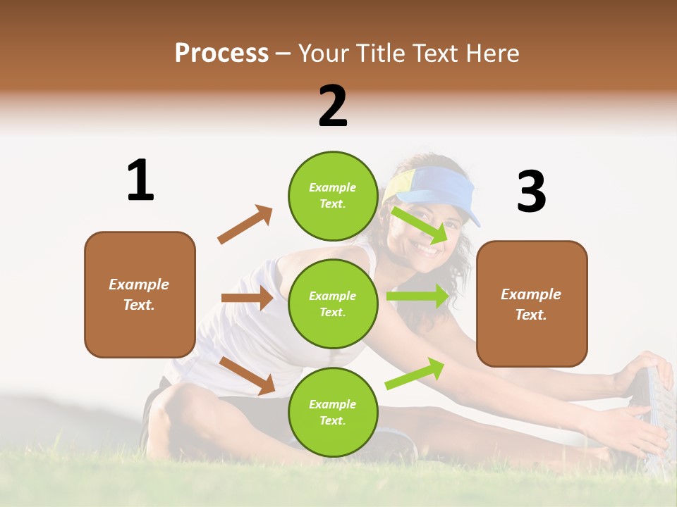 Natural Sport Exercise PowerPoint Template