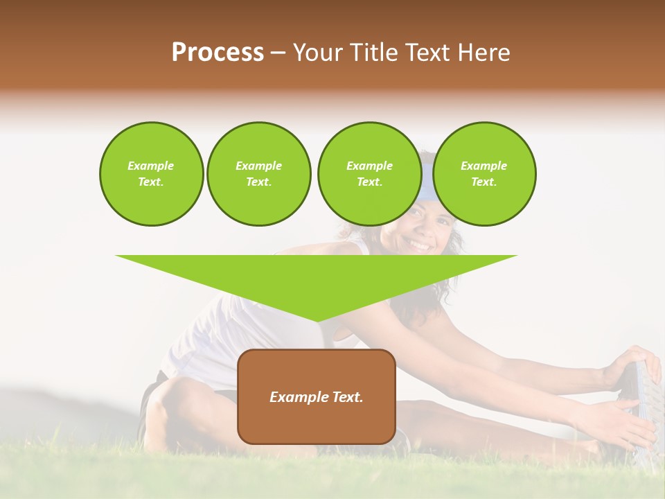 Natural Sport Exercise PowerPoint Template