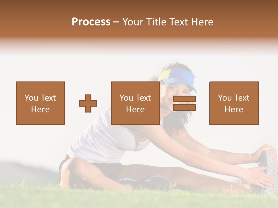 Natural Sport Exercise PowerPoint Template