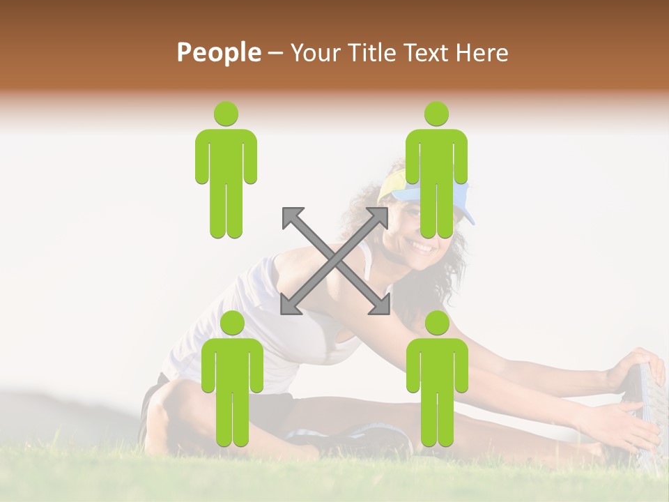 Natural Sport Exercise PowerPoint Template