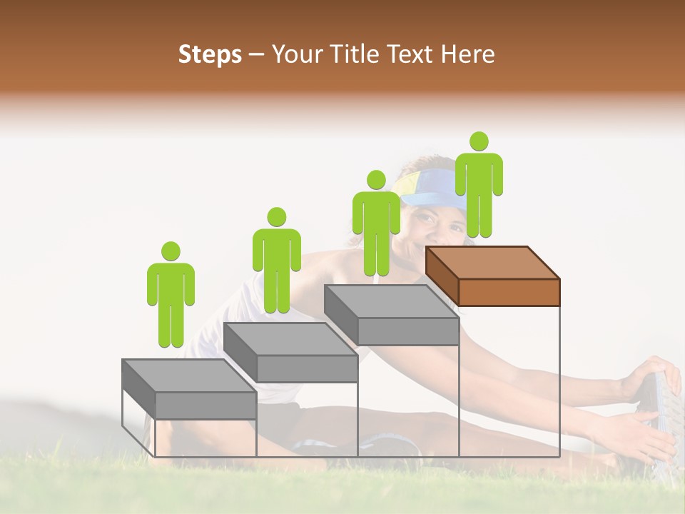 Natural Sport Exercise PowerPoint Template