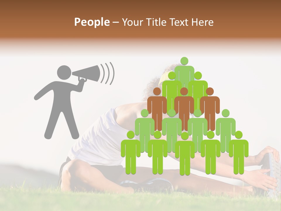 Natural Sport Exercise PowerPoint Template