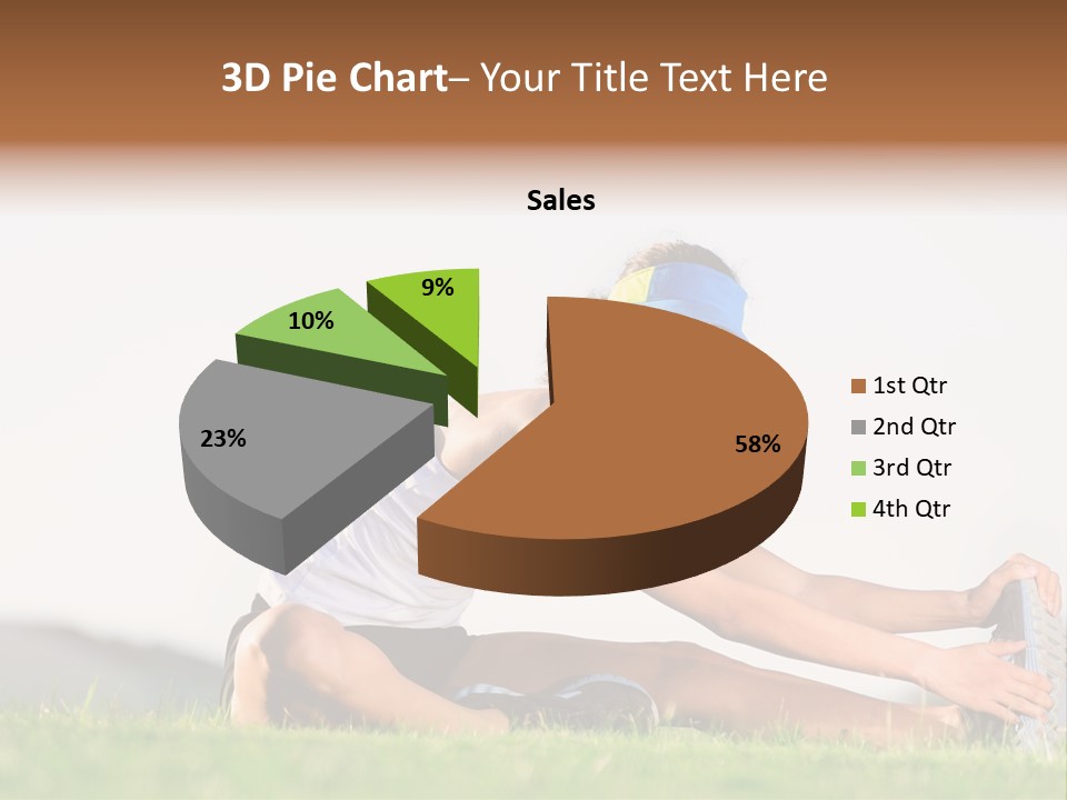 Natural Sport Exercise PowerPoint Template