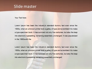 Jog Jogger Workout PowerPoint Template