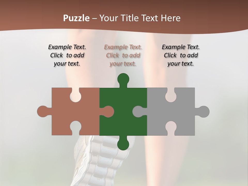 Jog Jogger Workout PowerPoint Template