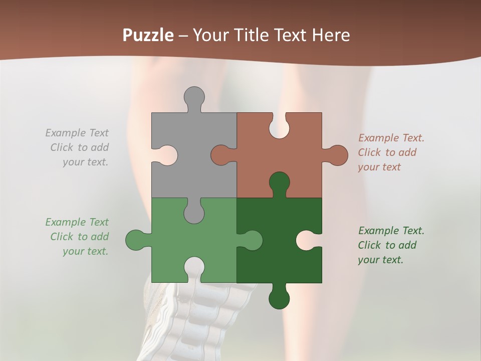 Jog Jogger Workout PowerPoint Template