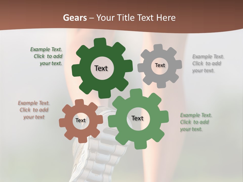 Jog Jogger Workout PowerPoint Template