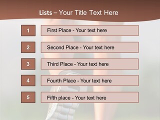Jog Jogger Workout PowerPoint Template