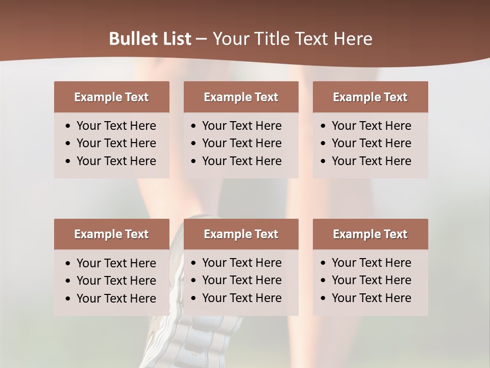 Jog Jogger Workout PowerPoint Template