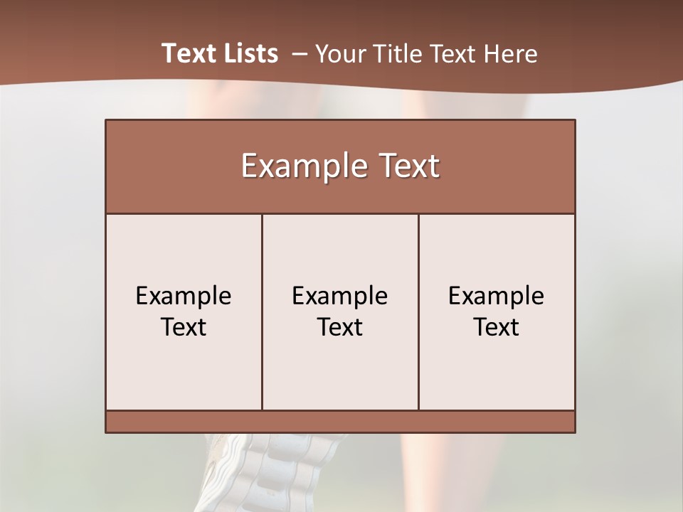 Jog Jogger Workout PowerPoint Template