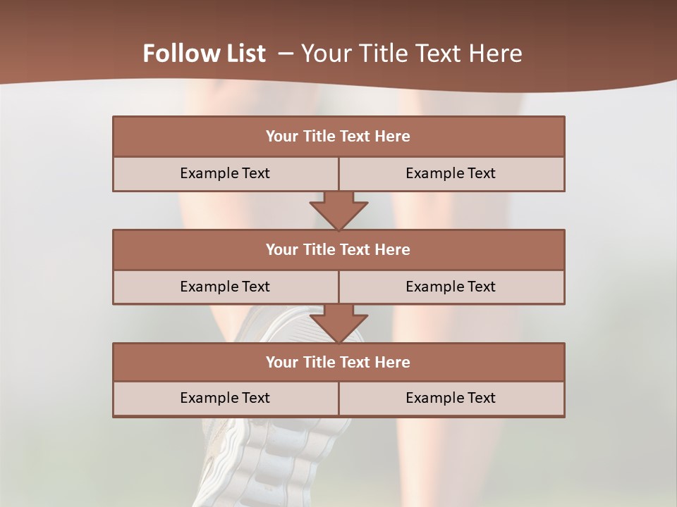 Jog Jogger Workout PowerPoint Template