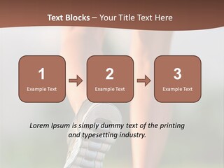 Jog Jogger Workout PowerPoint Template