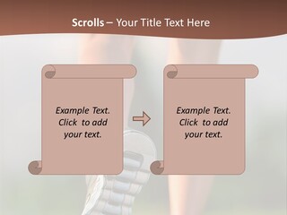 Jog Jogger Workout PowerPoint Template