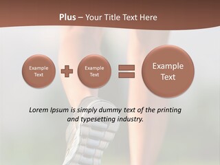 Jog Jogger Workout PowerPoint Template