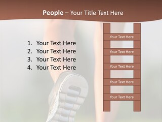 Jog Jogger Workout PowerPoint Template