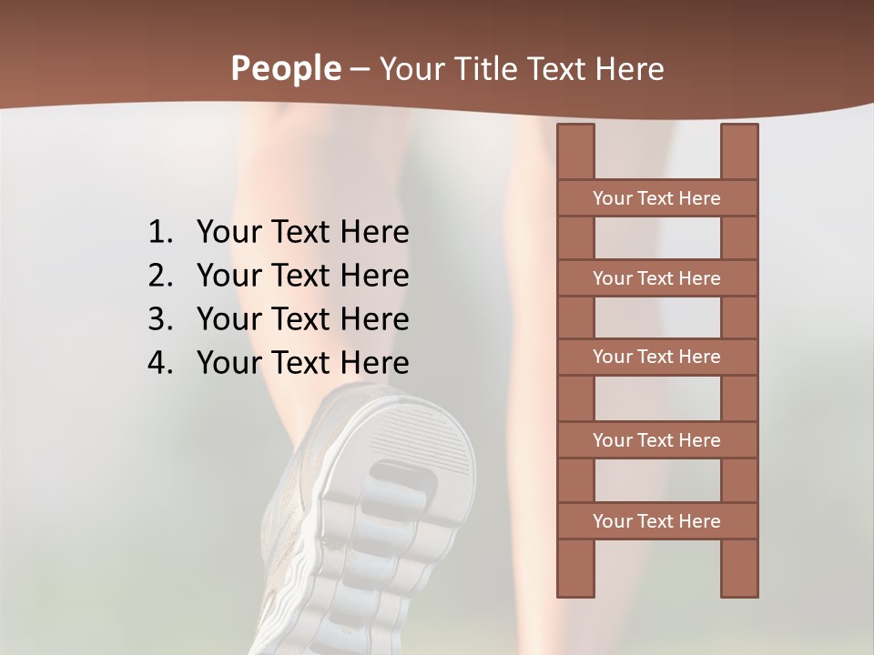 Jog Jogger Workout PowerPoint Template