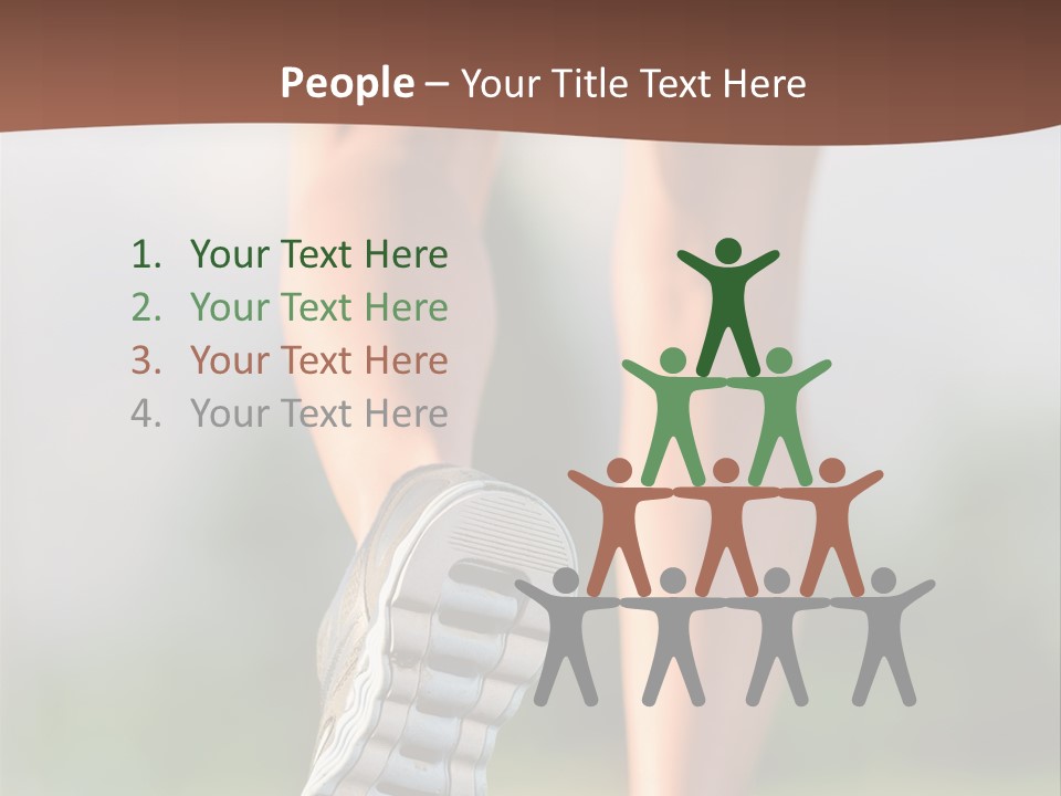 Jog Jogger Workout PowerPoint Template