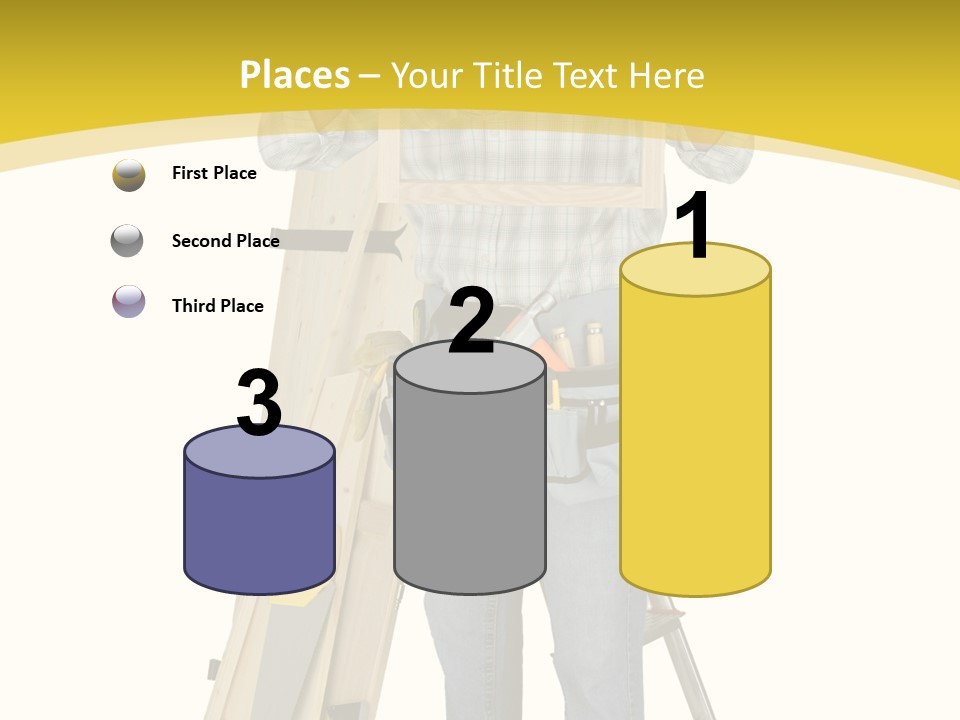 Housing Repairman Truss PowerPoint Template