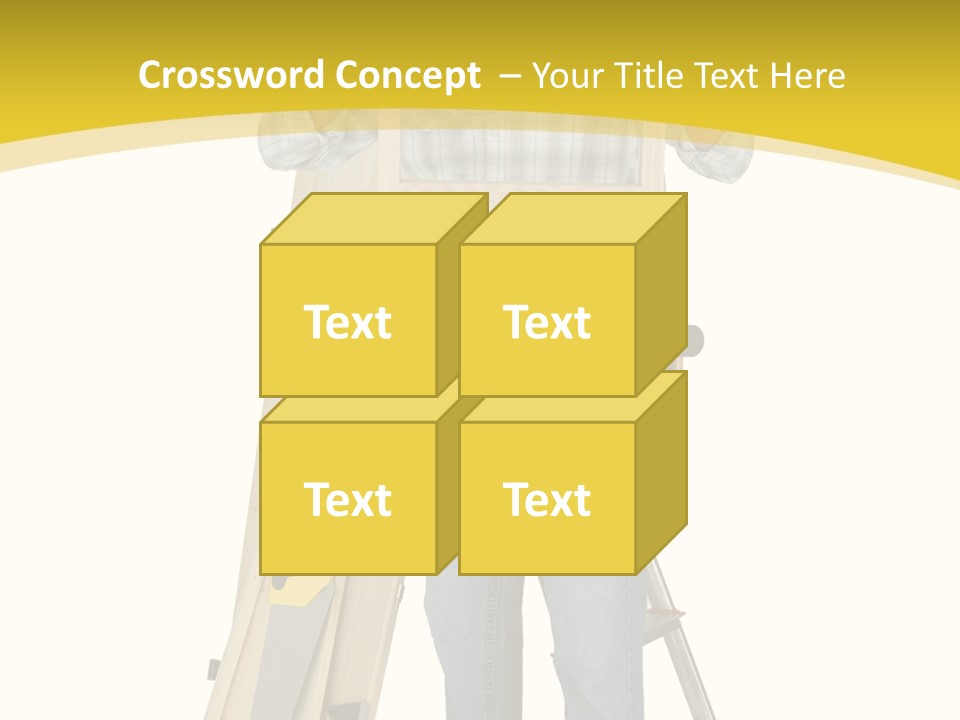 Housing Repairman Truss PowerPoint Template