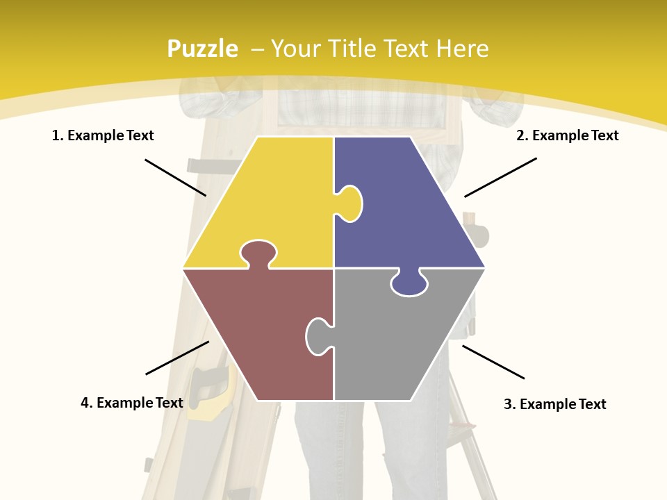 Housing Repairman Truss PowerPoint Template