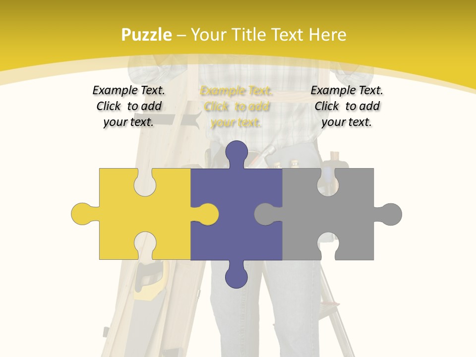 Housing Repairman Truss PowerPoint Template