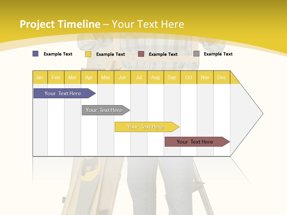 Housing Repairman Truss PowerPoint Template