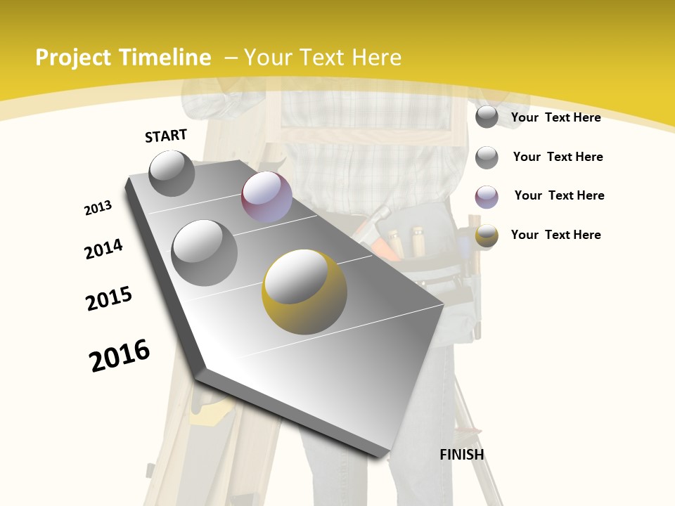 Housing Repairman Truss PowerPoint Template
