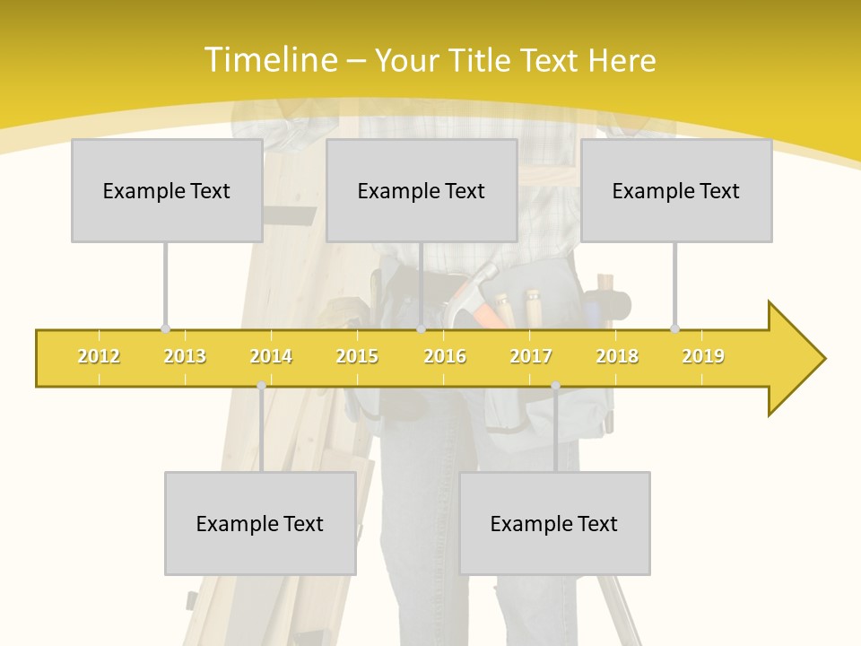Housing Repairman Truss PowerPoint Template