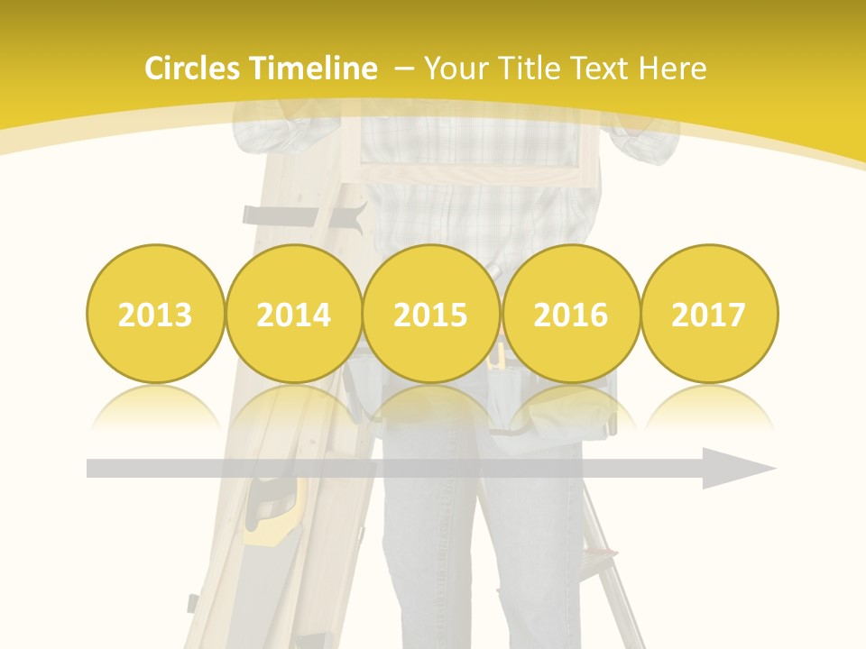 Housing Repairman Truss PowerPoint Template