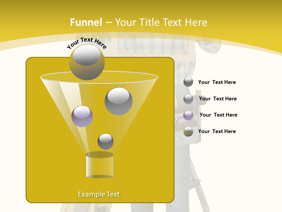 Housing Repairman Truss PowerPoint Template