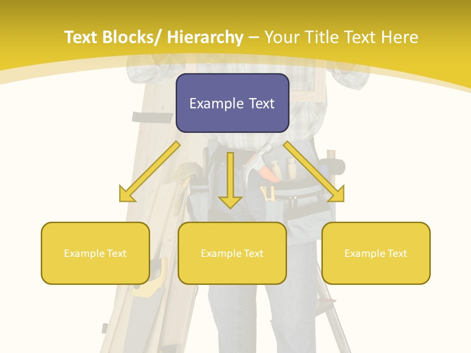 Housing Repairman Truss PowerPoint Template
