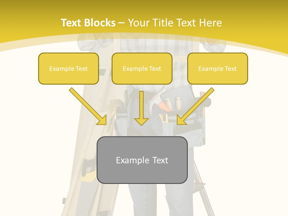 Housing Repairman Truss PowerPoint Template