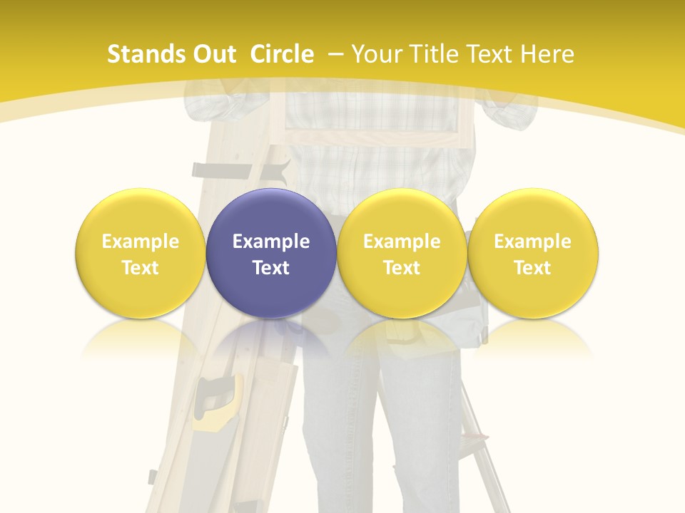 Housing Repairman Truss PowerPoint Template