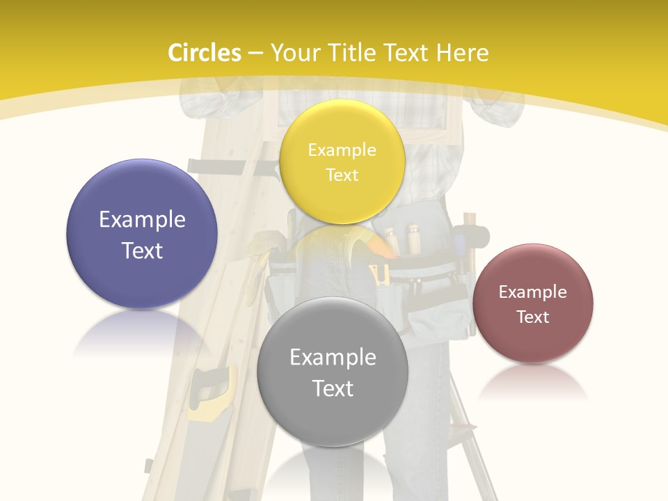 Housing Repairman Truss PowerPoint Template