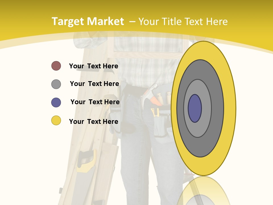 Housing Repairman Truss PowerPoint Template