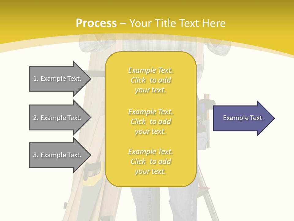 Housing Repairman Truss PowerPoint Template