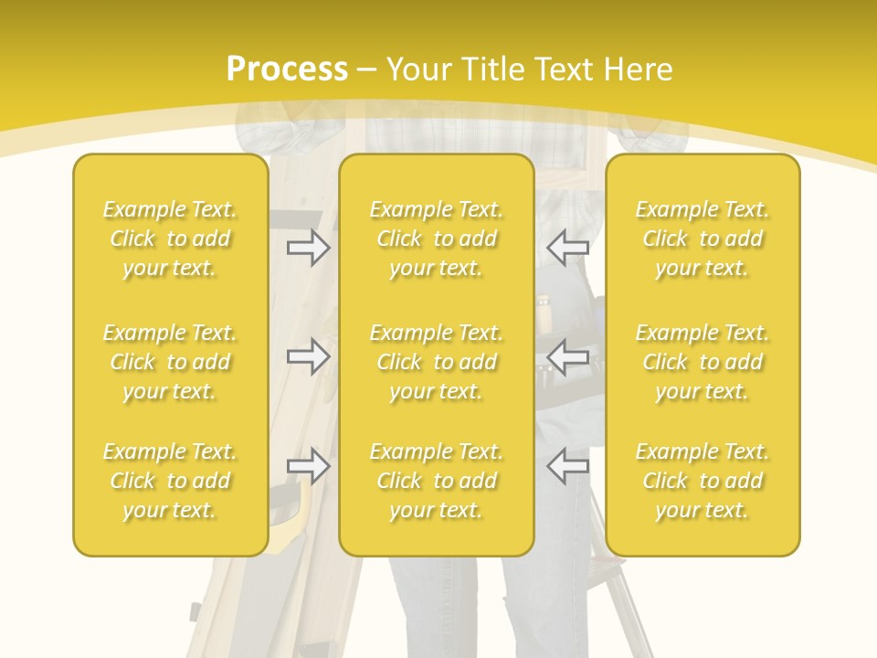 Housing Repairman Truss PowerPoint Template
