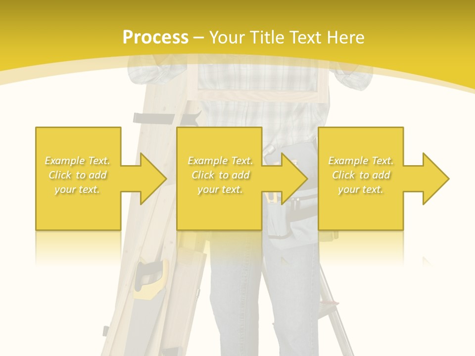 Housing Repairman Truss PowerPoint Template