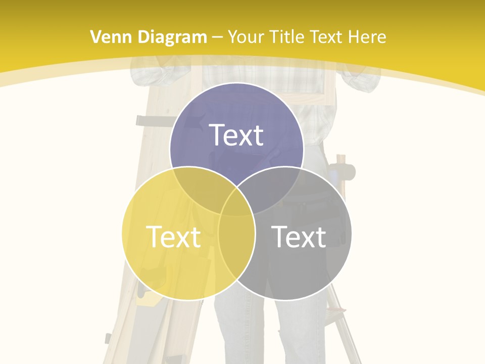Housing Repairman Truss PowerPoint Template