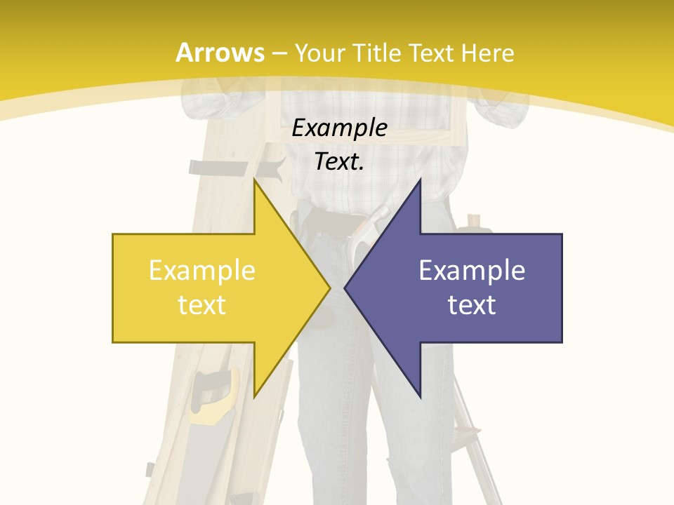 Housing Repairman Truss PowerPoint Template