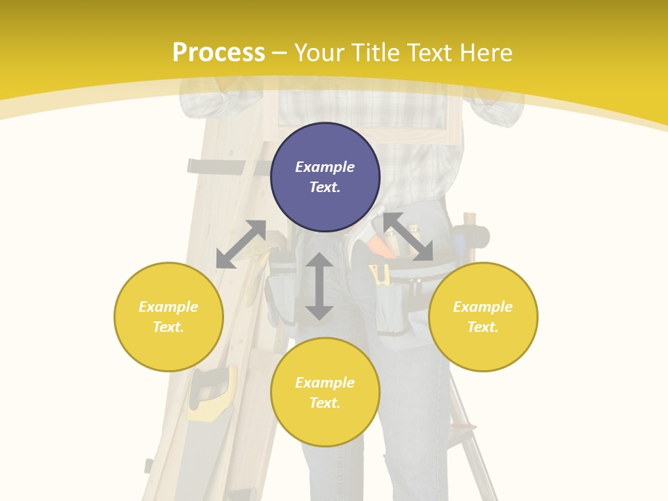 Housing Repairman Truss PowerPoint Template