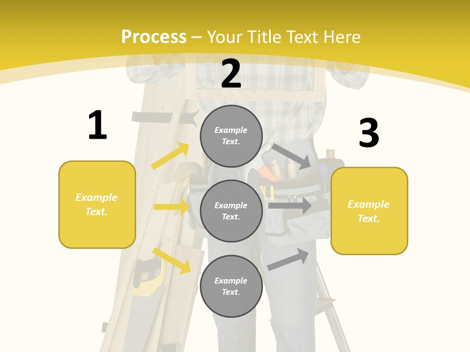 Housing Repairman Truss PowerPoint Template